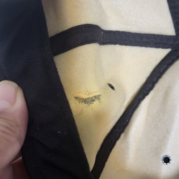 Ferguson Supply Hat Snapback Vintage 80s Cap Trucker K-Brand Blk Canada Made - Picture 12 of 13